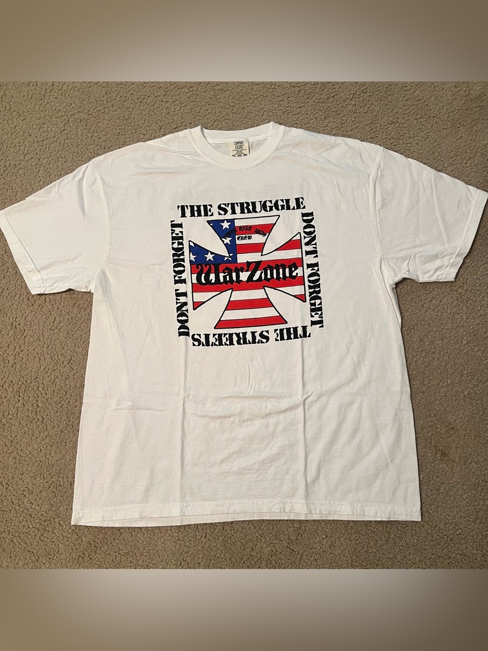 WarZone Don’t Forget the Struggle, Don’t Forget the Streets shirt